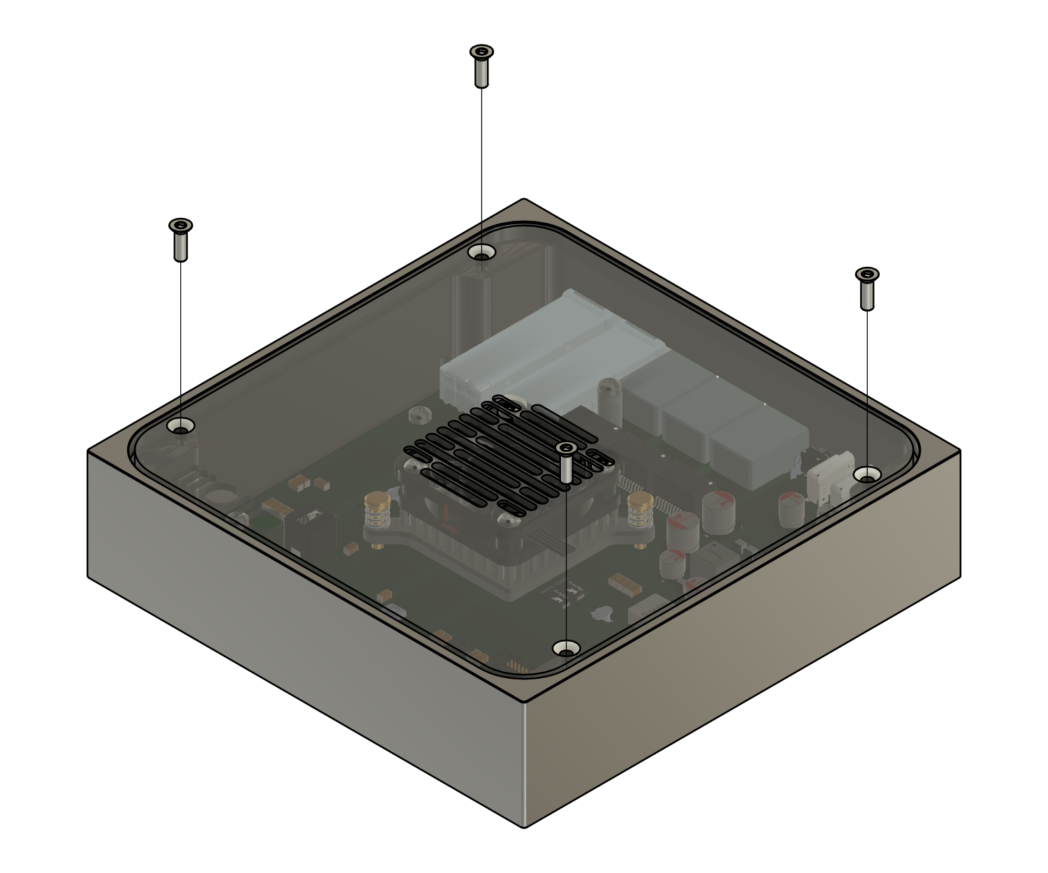 Development Kit disassembly instructions - cover